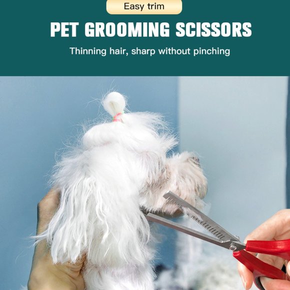 Pet Grooming Kit 8-piece Brushes, clippers, scissors etc. for dogs and cats - Picture 8 of 11